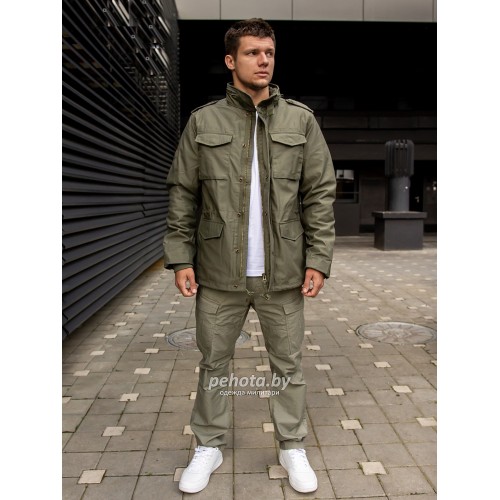 Куртка Capper parka 2204 Olive | Vintage Industries фото 7