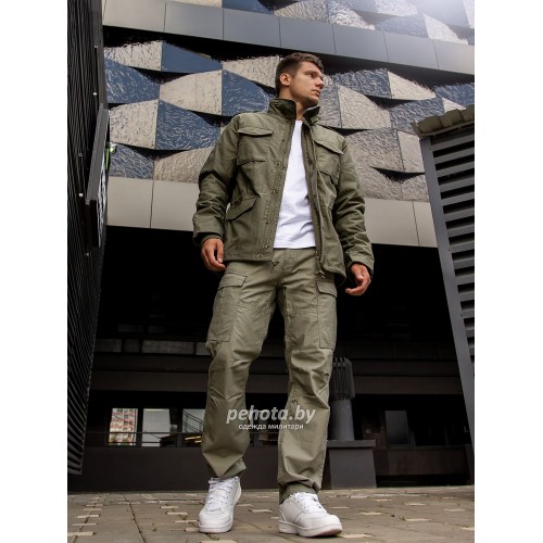 Куртка Capper parka 2204 Olive | Vintage Industries фото 5