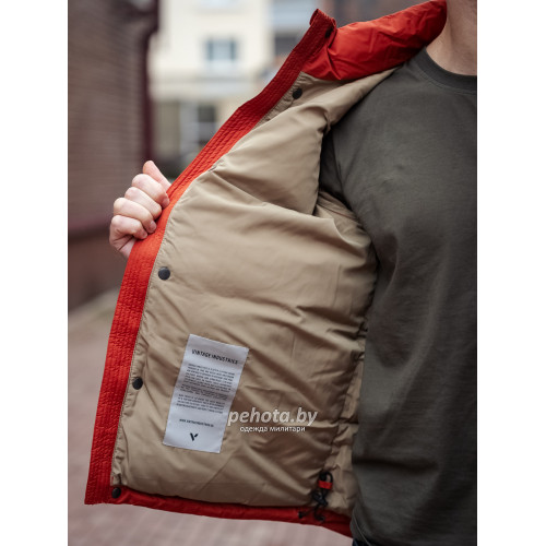 Куртка Cas 25140 orange | Vintage Industries фото 5