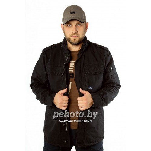 Куртка Cranford 2041 Black | Vintage Industries фото 4