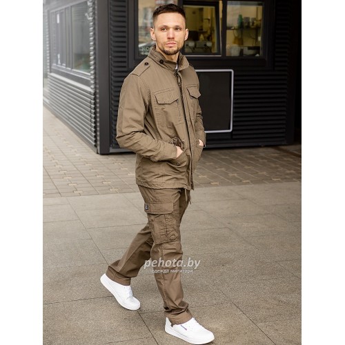 Куртка Cranford 2041 Khaki | Vintage Industries фото 4