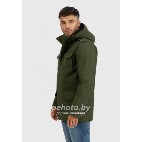 Куртка Darren 2060 Dark Olive | Vintage Industries фото 3