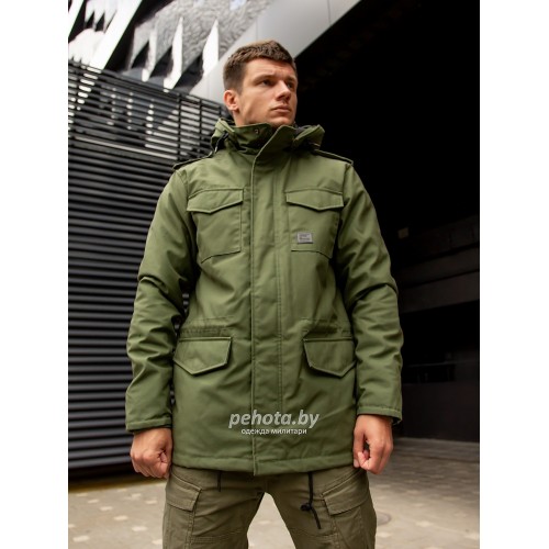 Куртка Darren 2060 Olive drab | Vintage Industries фото 4
