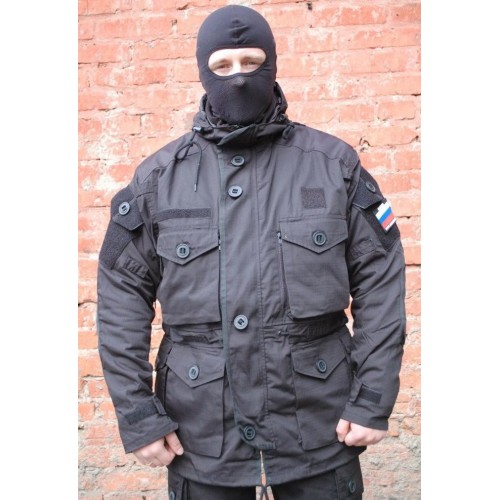 Куртка Garsing GSG-10 ГРУ Black фото 1