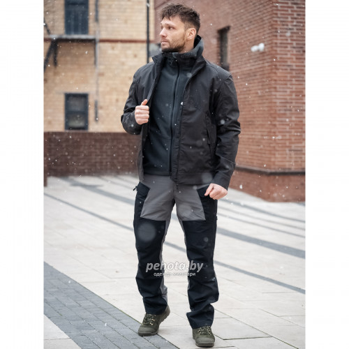 Куртка Greyman Ash Grey/Black | Helikon-Tex фото 4