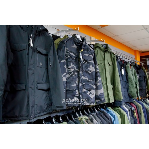 Куртка Ground 2203 Olive | Vintage Industries фото 20