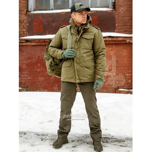 Куртка Ground 2203 Olive | Vintage Industries фото 7