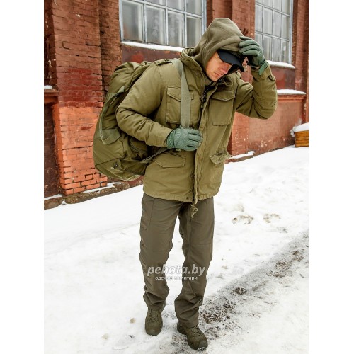 Куртка Ground 2203 Olive | Vintage Industries фото 4