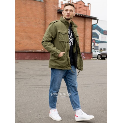 Куртка Ground 2203 Olive | Vintage Industries фото 13