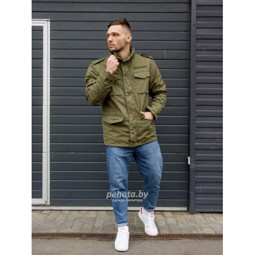 Куртка Ground 2203 Olive | Vintage Industries фото 10