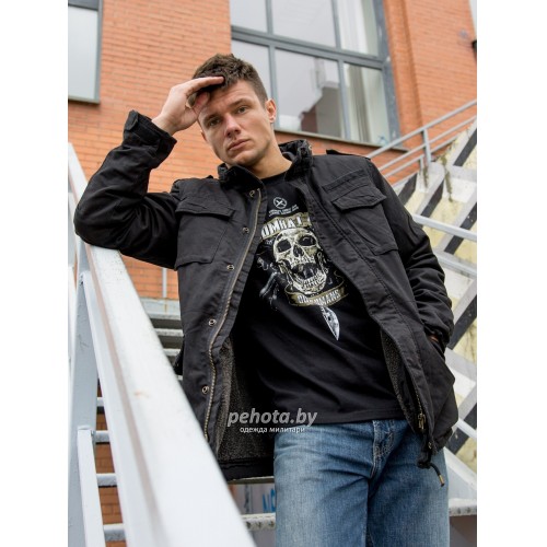 Куртка Ground 2203 Black | Vintage Industries фото 4