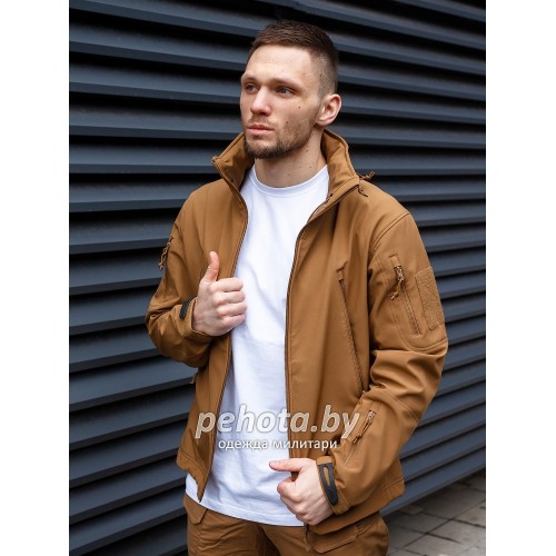 Куртка Softshell Gunfighter Coyote | Helikon-Tex фото 4