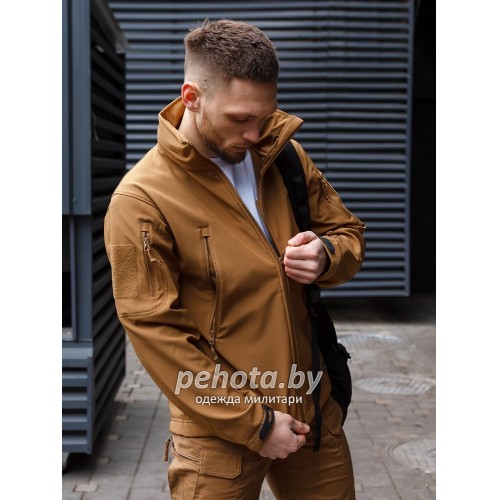 Куртка Softshell Gunfighter Coyote | Helikon-Tex фото 3