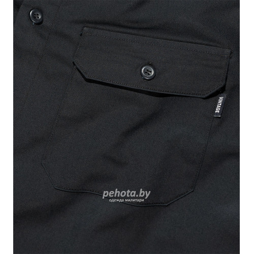 Рубашка Harris 3550 black | Vintage Industries фото 4