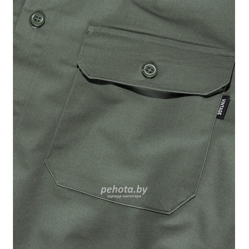 Рубашка Harris 3550 light olive | Vintage Industries фото 4
