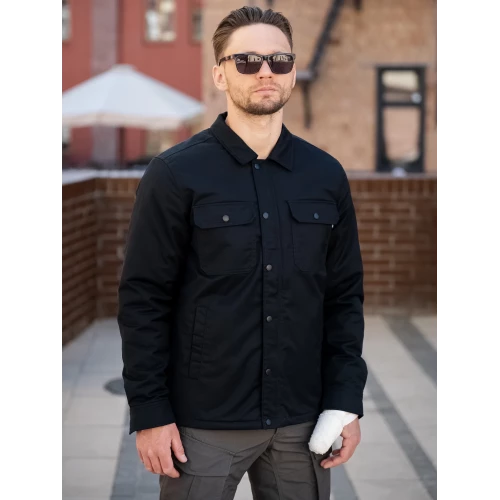 Куртка Hedix shirt 3552 black | Vintage Industries фото 9