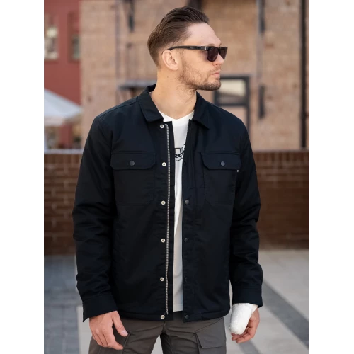 Куртка Hedix shirt 3552 black | Vintage Industries фото 10