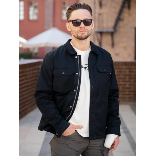 Куртка Hedix shirt 3552 black | Vintage Industries фото 4