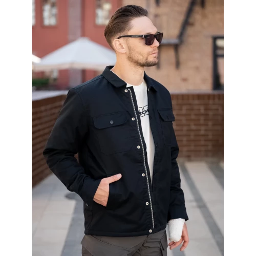 Куртка Hedix shirt 3552 black | Vintage Industries фото 12