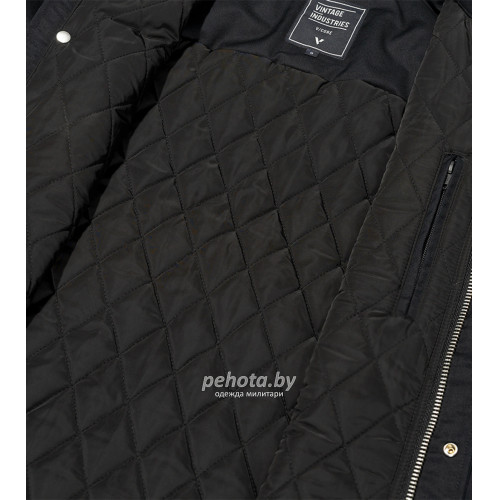 Куртка Hedix shirt 3552 black | Vintage Industries фото 4