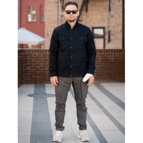 Куртка Hedix shirt 3552 black | Vintage Industries фото 16