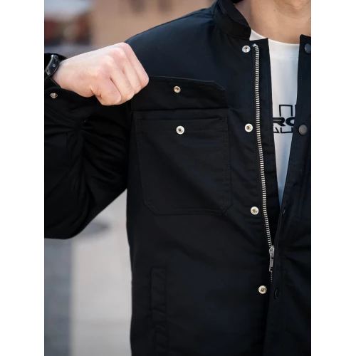 Куртка Hedix shirt 3552 black | Vintage Industries фото 7