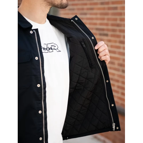 Куртка Hedix shirt 3552 black | Vintage Industries фото 8
