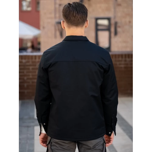Куртка Hedix shirt 3552 black | Vintage Industries фото 3