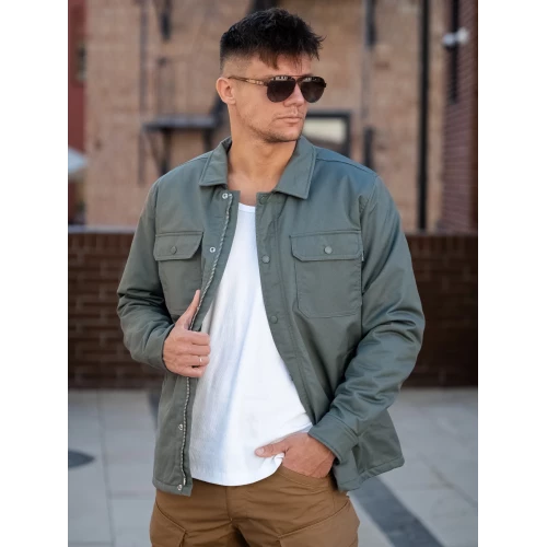 Куртка Hedix shirt 3552 light olive | Vintage Industries фото 10