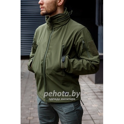 Куртка Softshell Gunfighter Olive Green | Helikon-Tex фото 3