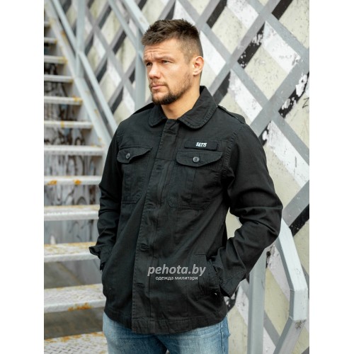 Куртка Heritage Vintage Jacket Black | Surplus фото 3