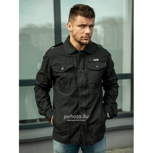 Куртка Heritage Vintage Jacket Black | Surplus фото 7