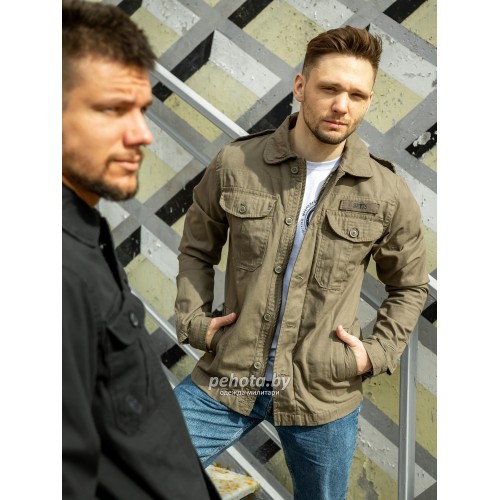 Куртка Heritage Vintage Jacket Olive | Surplus фото 8