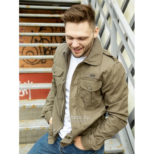 Куртка Heritage Vintage Jacket Olive | Surplus фото 2