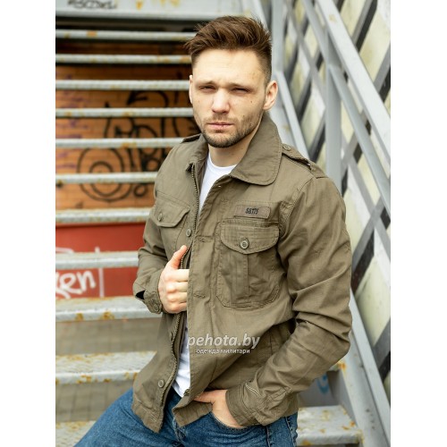 Куртка Heritage Vintage Jacket Olive | Surplus фото 3