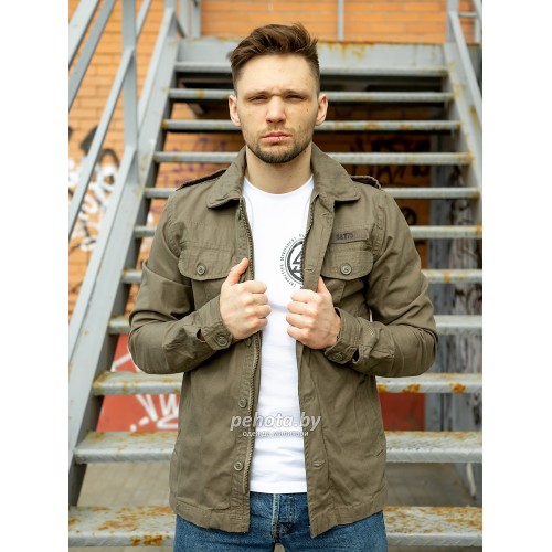 Куртка Heritage Vintage Jacket Olive | Surplus фото 6