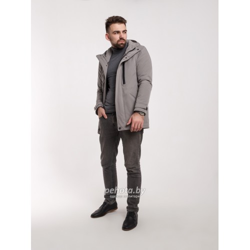 Куртка M-1039 Весна/Осень Grey | NIKOLOM фото 2