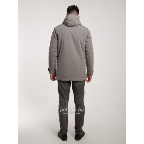 Куртка M-1039 Весна/Осень Grey | NIKOLOM фото 3