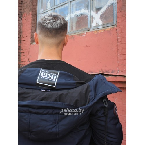 Куртка M-1041 Весна/Осень Blue | NIKOLOM фото 4