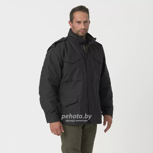 Куртка M65 NyCo Sateen Black | Helikon-Tex фото 1