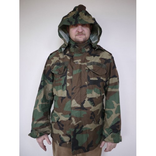 Куртка M65 Woodland US Army оригинал фото 3