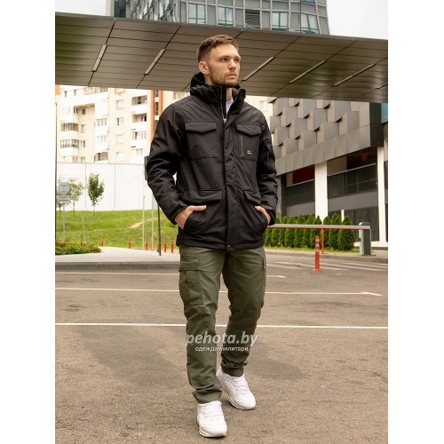 Куртка Marc parka 30106 Black | Vintage Industries фото 2