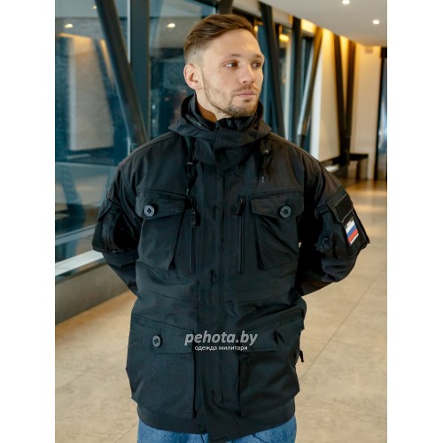 Куртка мембранная Панцирь Winter GSG-14 Black | Garsing фото 1