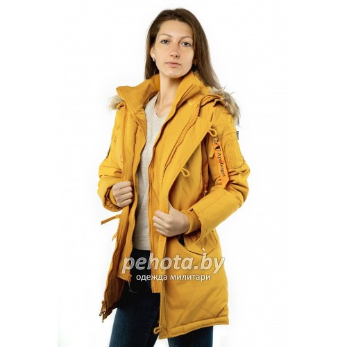 Куртка Аляска женская OXFORD Golden Glow / Amber | Apolloget фото 3
