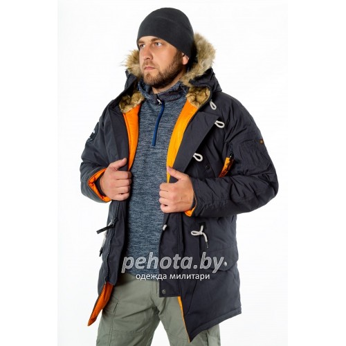 Куртка Аляска Apolloget OXFORD Gray Black/Gray Black | Nord Storm фото 10