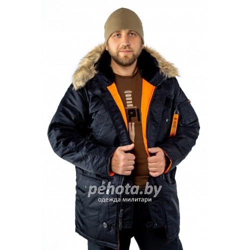Куртка Аляска Husky Ink/Orange | NORD STORM фото 7