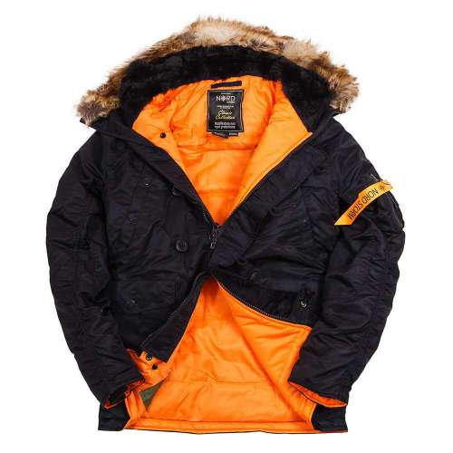 Куртка Аляска Husky Ink/Orange | NORD STORM фото 10
