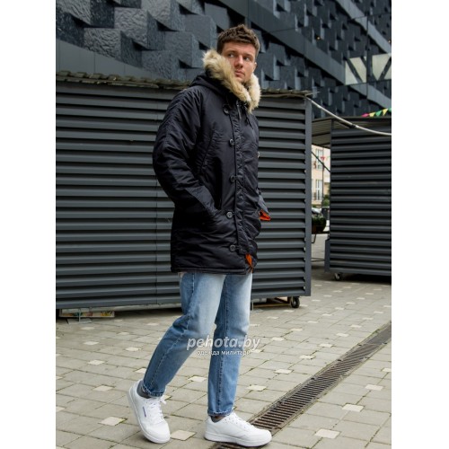 Куртка Аляска Husky Ink/Orange | NORD STORM фото 2