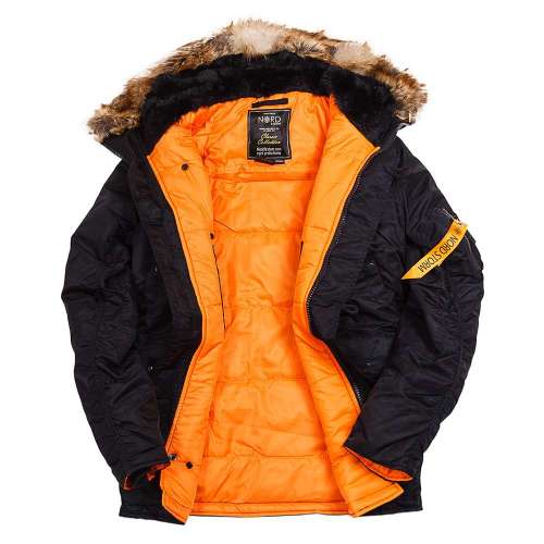 Куртка Аляска Husky Ink/Orange | NORD STORM фото 12