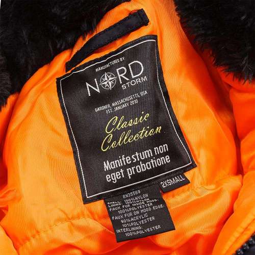 Куртка Аляска Husky Ink/Orange | NORD STORM фото 13